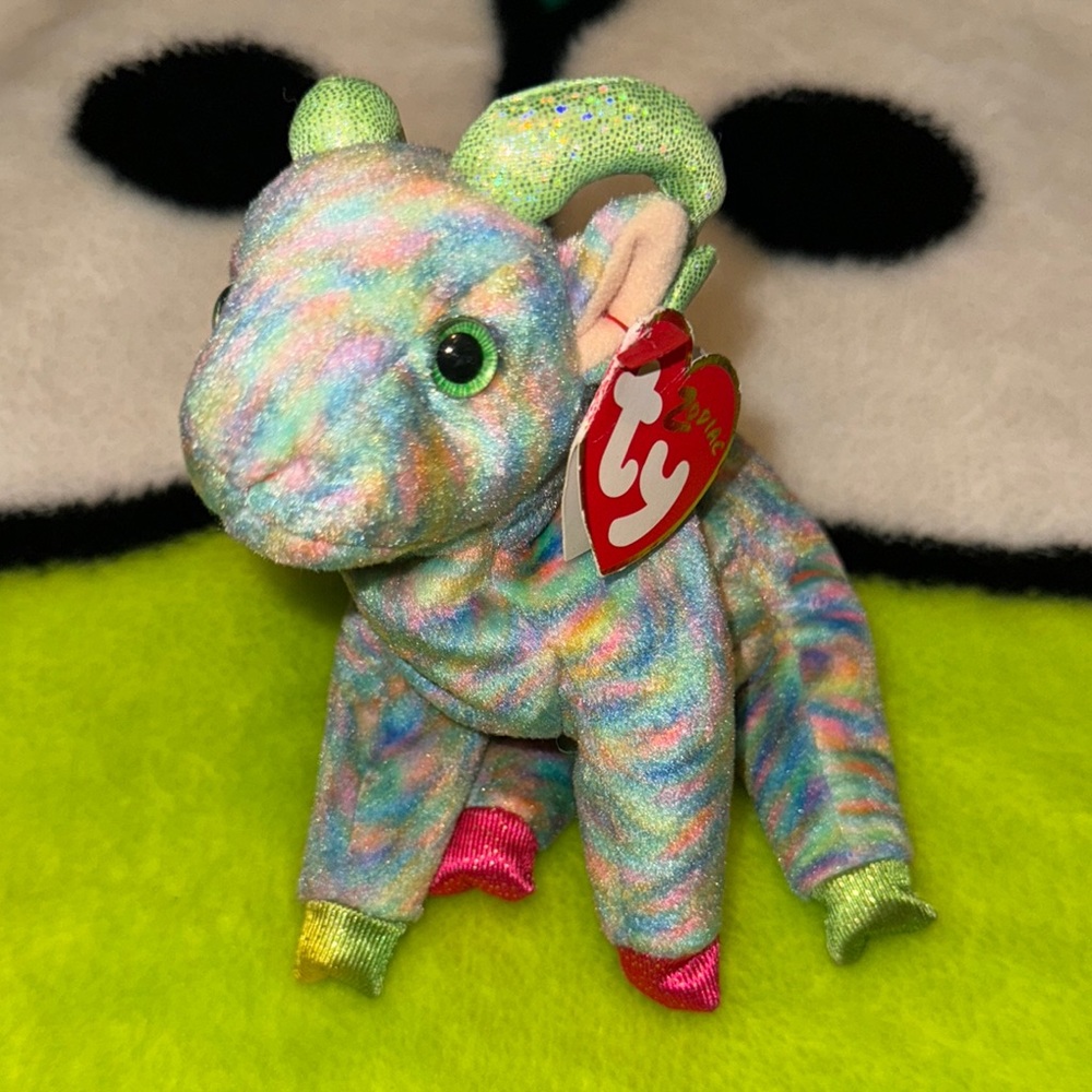 3/$30 Vintage Zodiac Ty Goat Beanie Baby